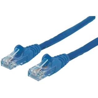 Intellinet  CAT-6 Network / ethernet cable 50ft blue