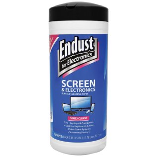 Endust for Electronics Screen Cleaning Wipes, 70-ct