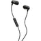 SKULLCANDY JIB EARBUDS BLACK - WIRED WITH MICROPHONE