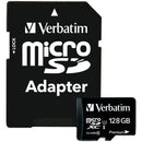 VERBATIM 128GB PREMIUM MICROSDXC™ CARD WITH ADAPTER