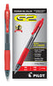 Pilot G2 Gel Roller Pen Fine Point, Red