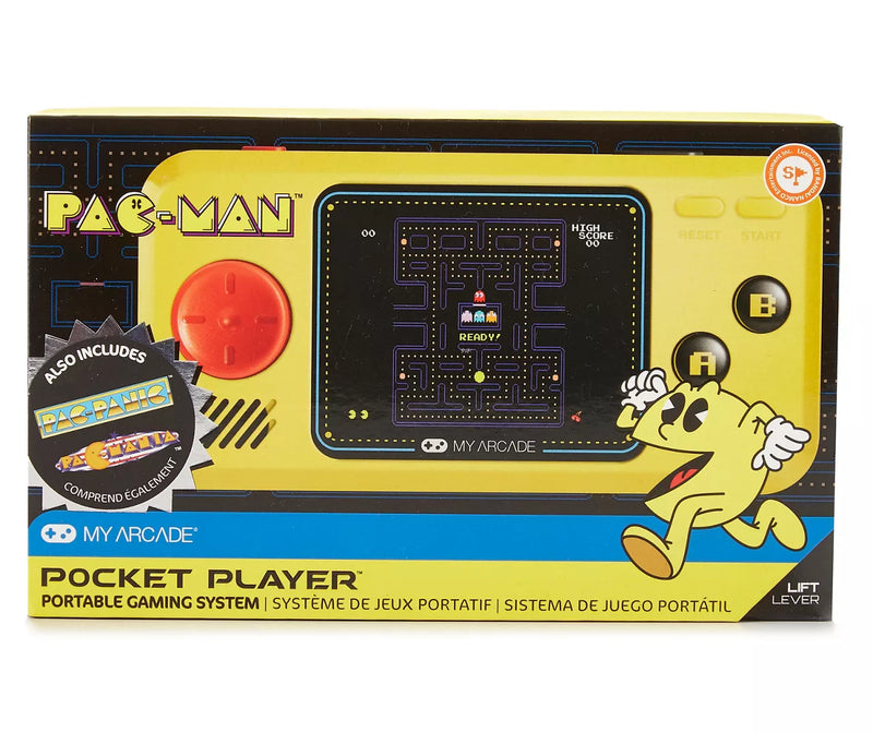 PAC-MAN POCKET PLAYER PORTABLE GAMING SYSTEM