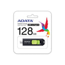 ADATA UC300 USB 3.2 / 128GB Type-C Flash Drive - Black / Green