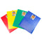 Two-Pocket Portfolio Folders, Heavy Weight Poly (Assorted Colors)