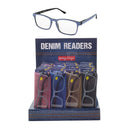 Denim Readers w/ Spring Hinge