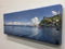 "Winter in Avalon Harbor" Artistic Panoramic photo on Canvas, LaurelAvalon Collection