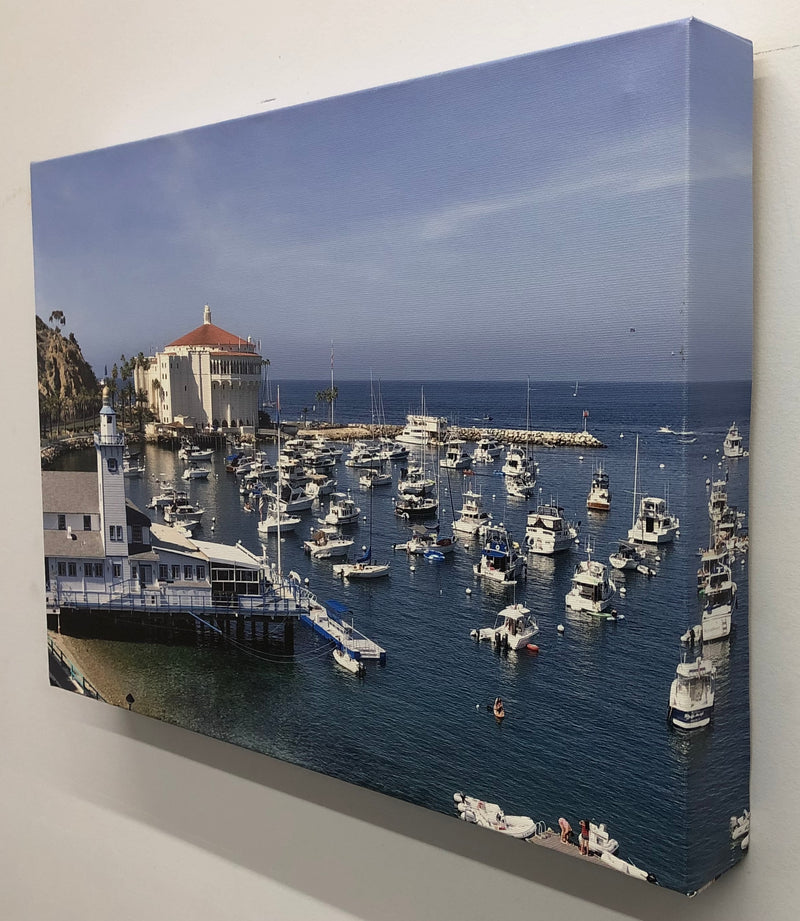 “Yacht Club Bay” Artistic photo on canvas, LaurelAvalon collection.