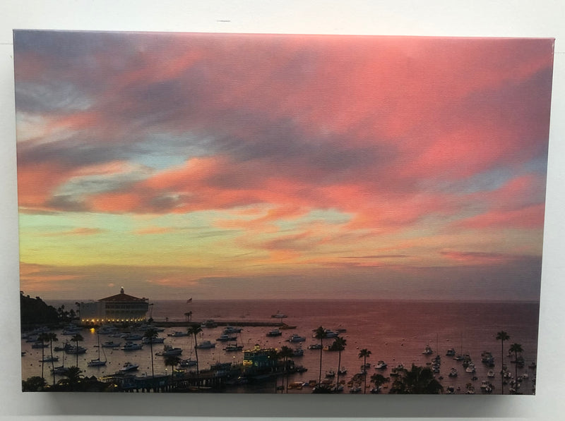 “Cotton Candy Sky” Artistic photo on canvas, LaurelAvalon collection.