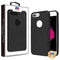 MyBat TUFF Subs Series Case for Apple iPhone 8 Plus/7 Plus / 6s Plus/6 Plus - Black