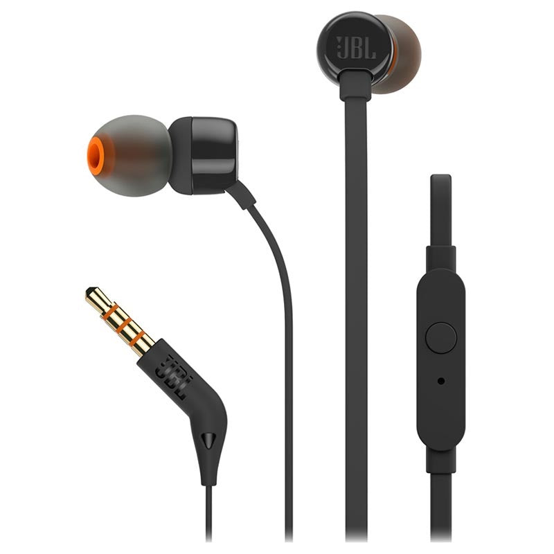 JBL TUNE 110 AUX EARBUDS BLACK