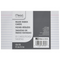 Mead 63460 Index Cards 4"x6" White Ruled, 50 cards