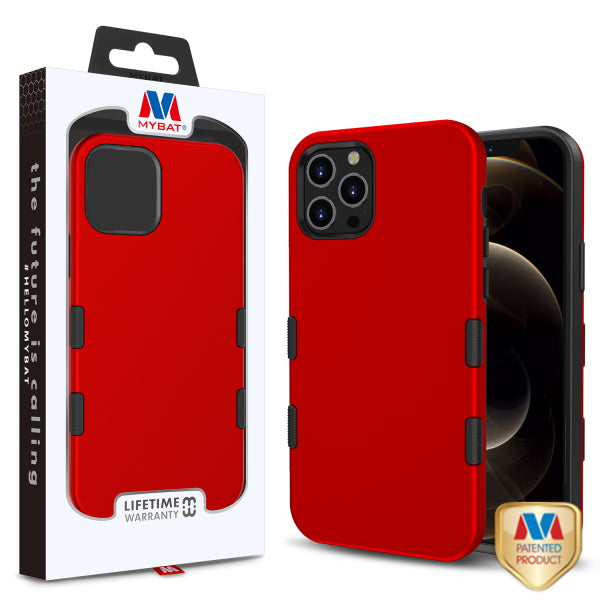 MyBat TUFF Subs Series Case for Apple iPhone 12 Pro Max (6.7) - Red