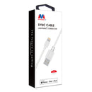 MyBat MFi Lightning SYNC CABLE (L=4 FT) - White