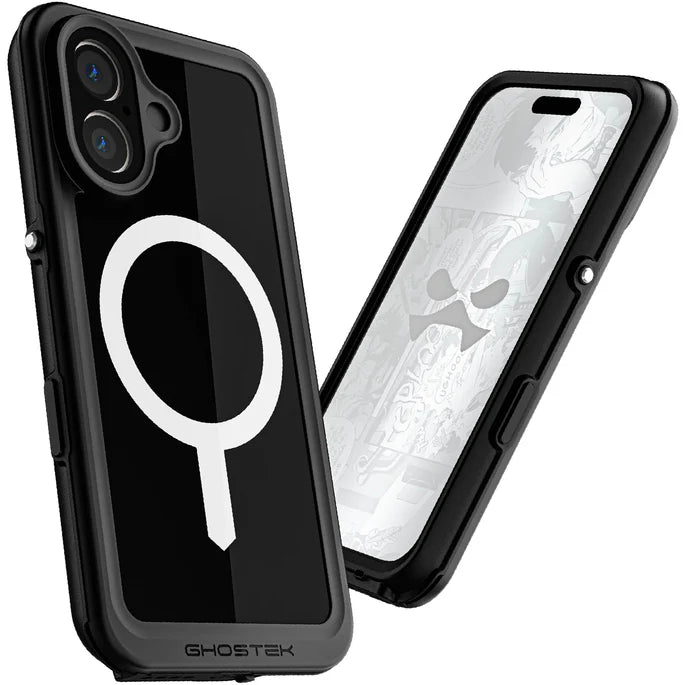 GHOSTEK NAUTICAL SLIM PHONE CASE FOR IPHONE 16 PRO MAX - BLACK