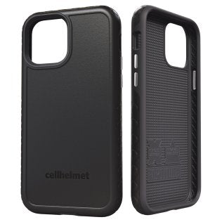 Cellhelmet Fortitude® Series for iPhone® 12/12 Pro (Onyx Black)