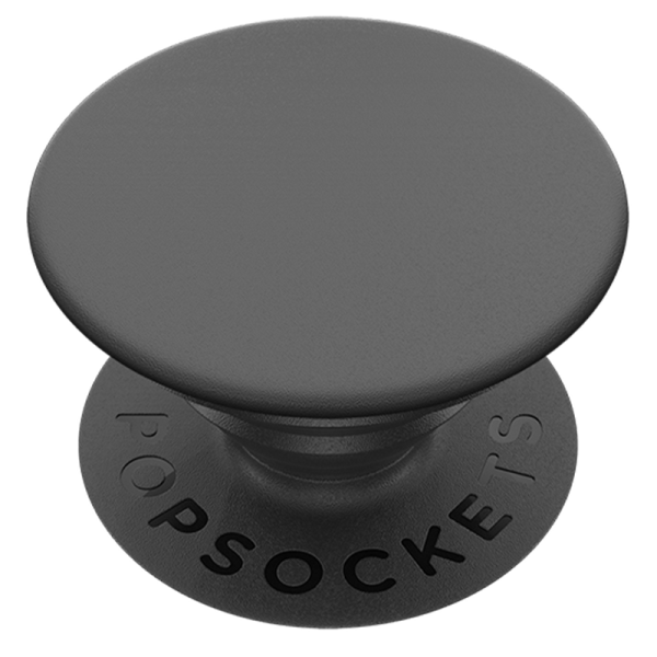 PopSockets Phone and Tablet Swappable PopGrip - Black