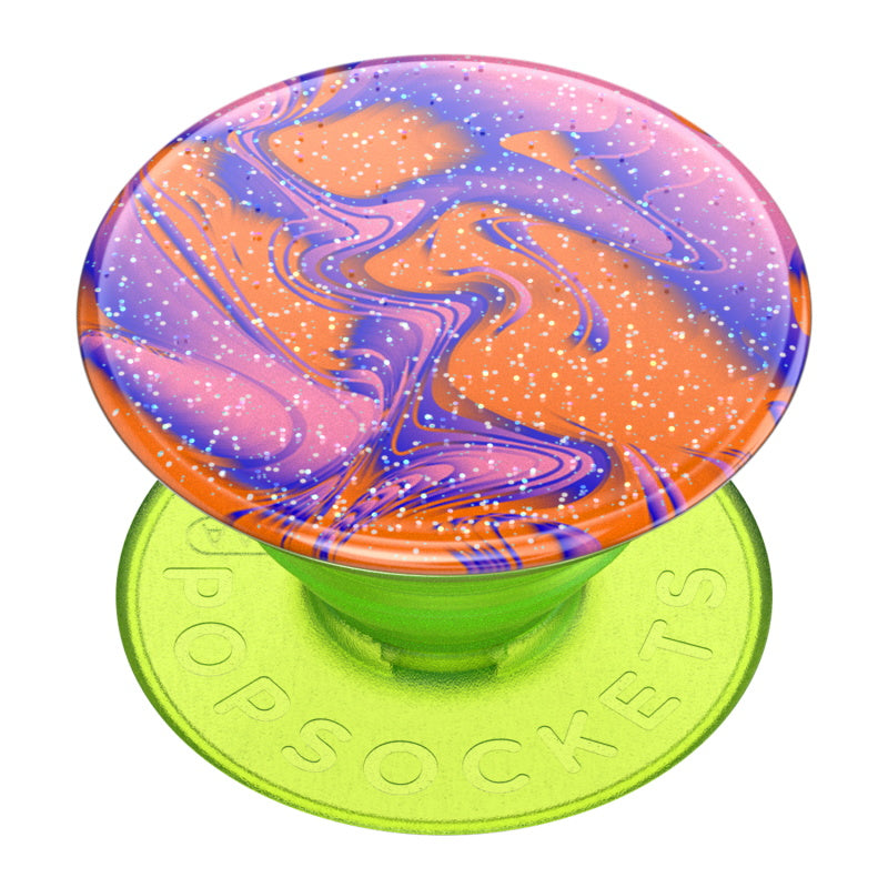 PopSockets Phone and Tablet Swappable PopGrip - Glitter D’Light