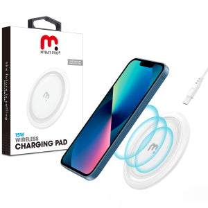 MyBat Pro Wireless Charging Pad (15W) - White