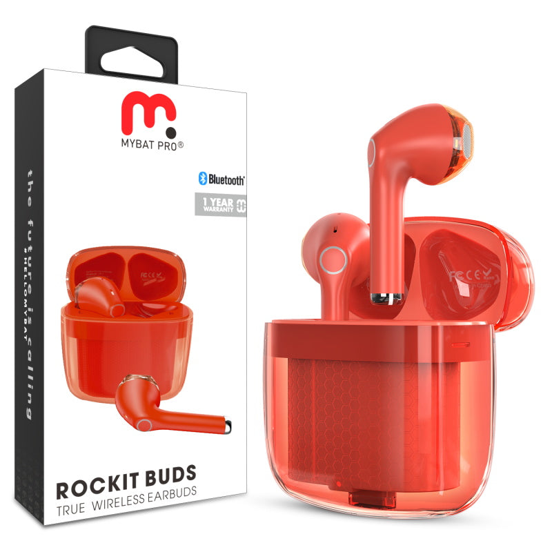 MyBat Pro RockIt True Wireless Earbuds - ORANGE