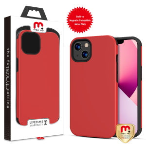 MyBat Pro Fuse Series Case for Apple iPhone 13 (6.1) - Red