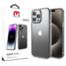 MyBat Pro Savvy Series Case for Apple iPhone 15 Pro (6.1) - Crystal Clear