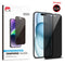 MyBat Pro Privacy Full Coverage Tempered Glass Screen Protector for Apple iPhone 15 (6.1) - Black