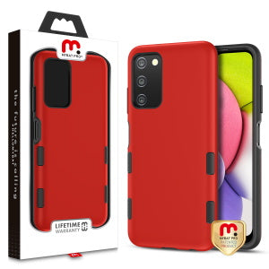 MyBat Pro Tuff Subs Series Case for Samsung Galaxy A03s - Red