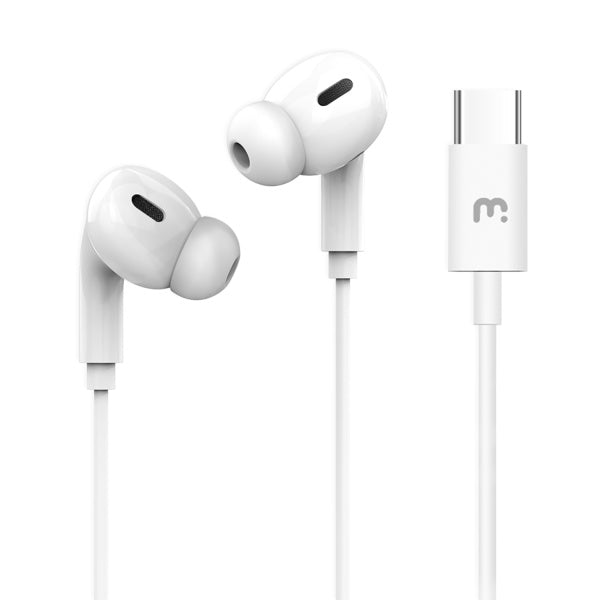 MyBat Pro USB-C Digital Audio Earphone - White