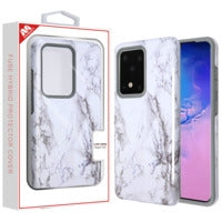 MYBAT PHONE CASE FOR SAMSUNG GALAXY S20 ULTRA WHITE MARBLE