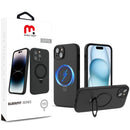 MyBat Pro SleekFit Series w/ MagSafe Case for Apple iPhone 15 (6.1) - Black