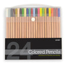 Wooden Colored Pencil - 24 Pk