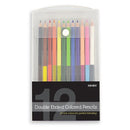 Double Ended Colored Pencils, 12 Pk