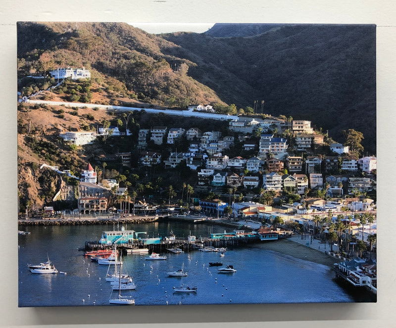 “Avalon's South Bay” Artistic photo on canvas, LaurelAvalon collection.