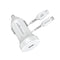 20W PD Car Plug + 3' Round Lightning Cable - Type C - White