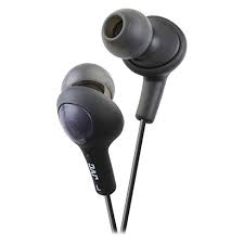 JVC Gumy Plus Inner-Ear Earbuds (Black)