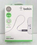 BELKIN MIXIT AUX CABLE 0.9m 3FT - WHITE CABLE
