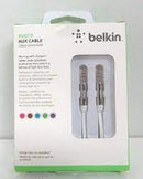 BELKIN MIXIT AUX CABLE 0.9m 3FT - WHITE CABLE