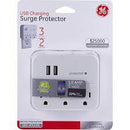 GE 3 Outlet 2 USB Port Surge Protector