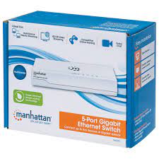 Manhattan Gigabit Ethernet Switch (5 Port)