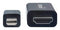 Mini DisplayPort Male to HDMI Male Cable, 3 m (10 ft.), Black