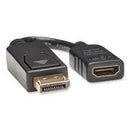 Tripp Lite DisplayPort™ to HDMI® Converter Adapter, 6"