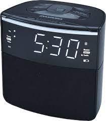 SYLVANIA BLUETOOTH CLOCK RADIO W/ USB CHARGING