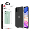 MyBat Pro Savvy Series Case for Apple iPhone 11 - Frosted Clear