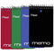 Mead Wire Bound Memo Pad 3"x5", 60 sheets/pad
