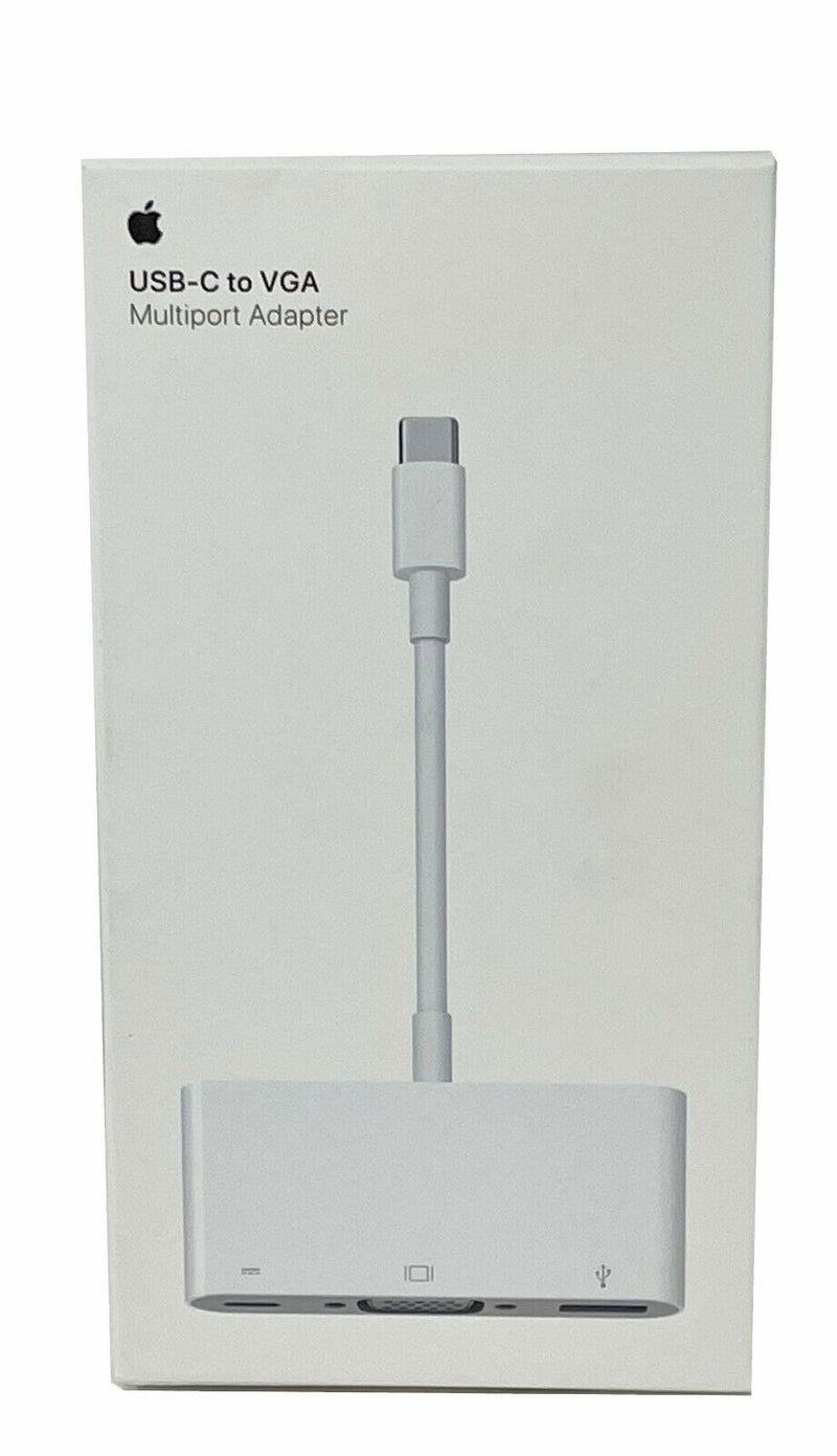 Apple - USB-C VGA Multiport Adapter - White