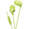 JVC In-Ear Wired Headphones with Microphone (Green)