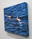 “Snorkeling with Garibaldi” Artistic photo on canvas, LaurelAvalon collection.