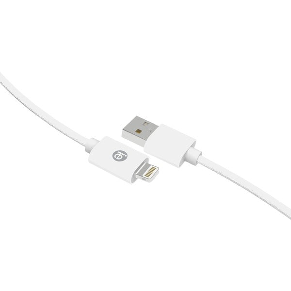 Charge & Sync Braided Lightning(R) to USB Cable, 10ft (White)
