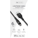 IESSENTIALS 6FT LIGHTNING BRAIDED CABLE