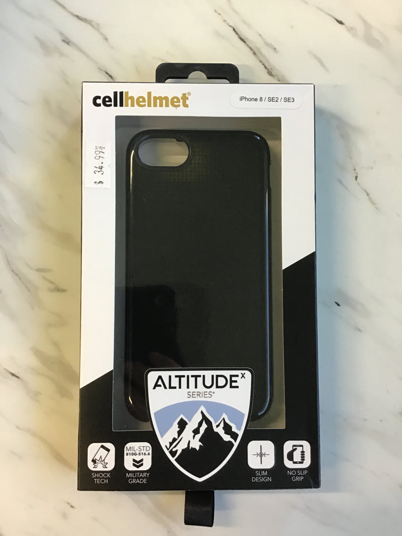 CELLHELMET ALTITUDE IPHONE 8/SE2/SE3 - BLACK